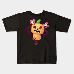 Blindy the Pumpkin Ghoul Kids T-Shirt